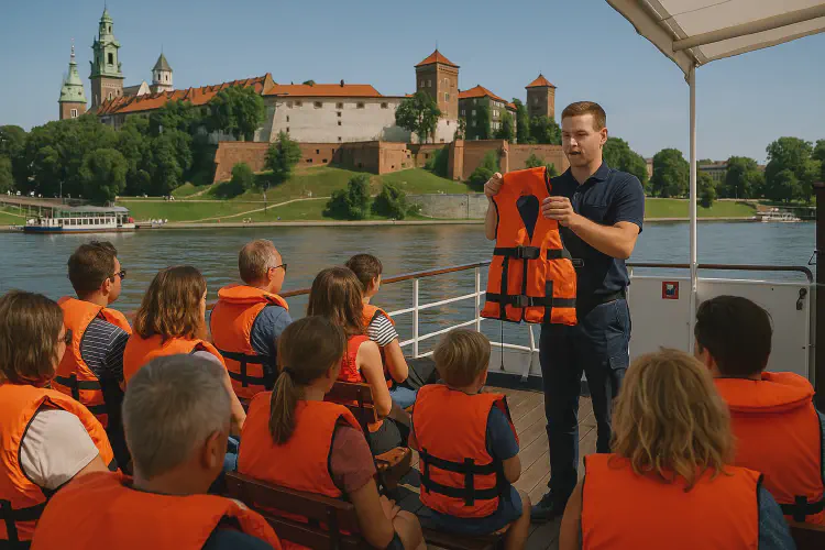 Life jackets and safety equipment