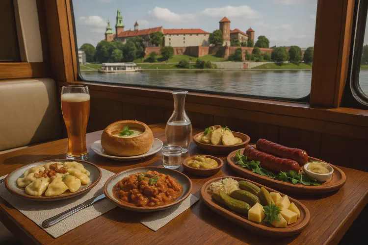 Traditional Polish cuisine on cruises