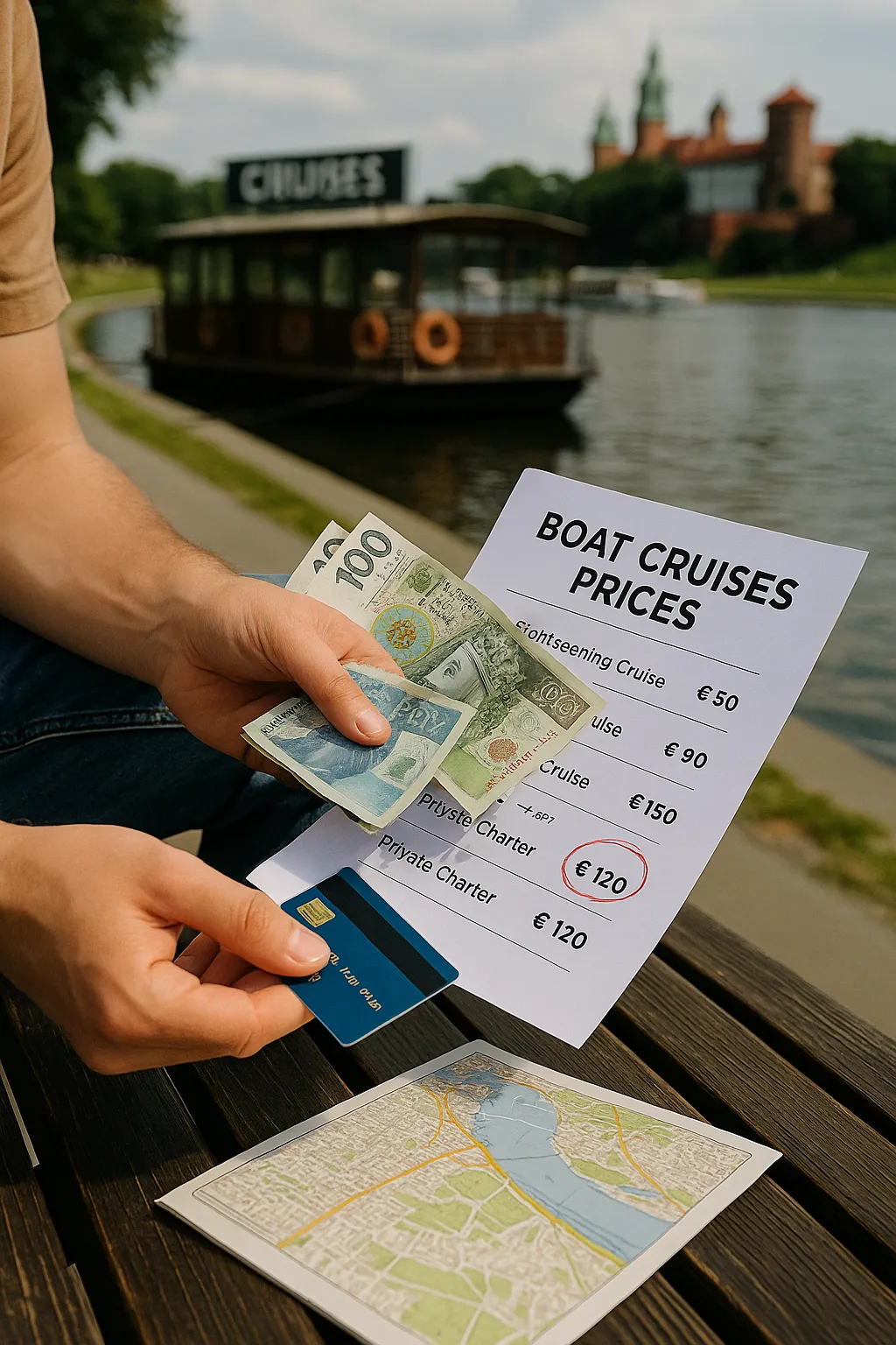 Krakow boat cruise price comparison