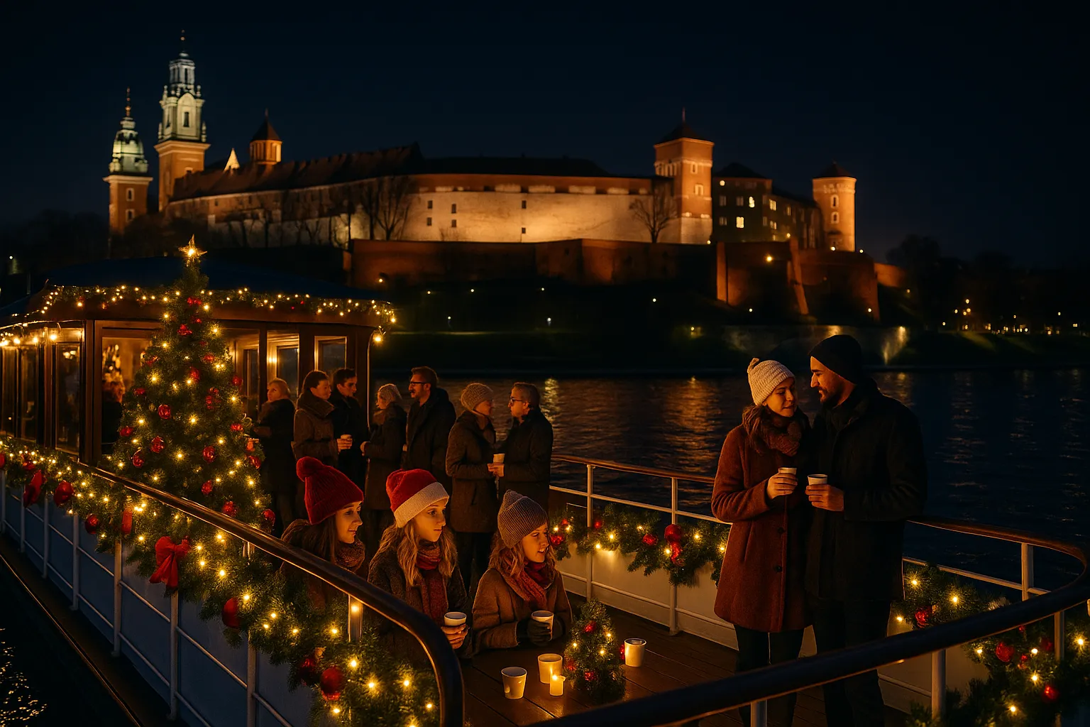 New Year&rsquo;s Eve cruise on the Vistula in Krakow